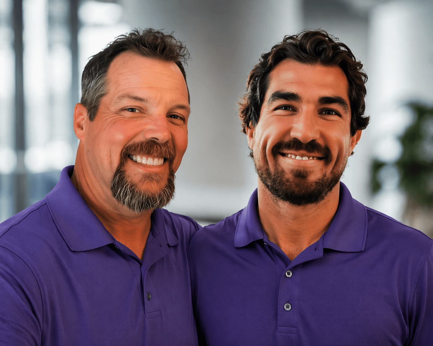 Guy Provenzano and Tyler Andrus, owners of Rain Gutter Guyz